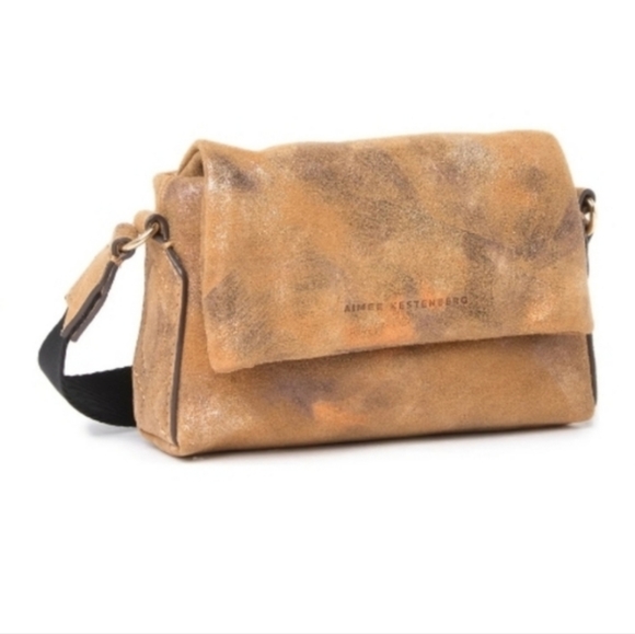AIMEE KESTENBERG Brushed Metallic Gold Broadway Mini Crossbody - Picture 5 of 8